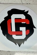 5" Black Lionhead w/ GC Logo Overlay