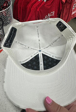 Branded Bills Adult White Camo PVC Patch Banner Hat