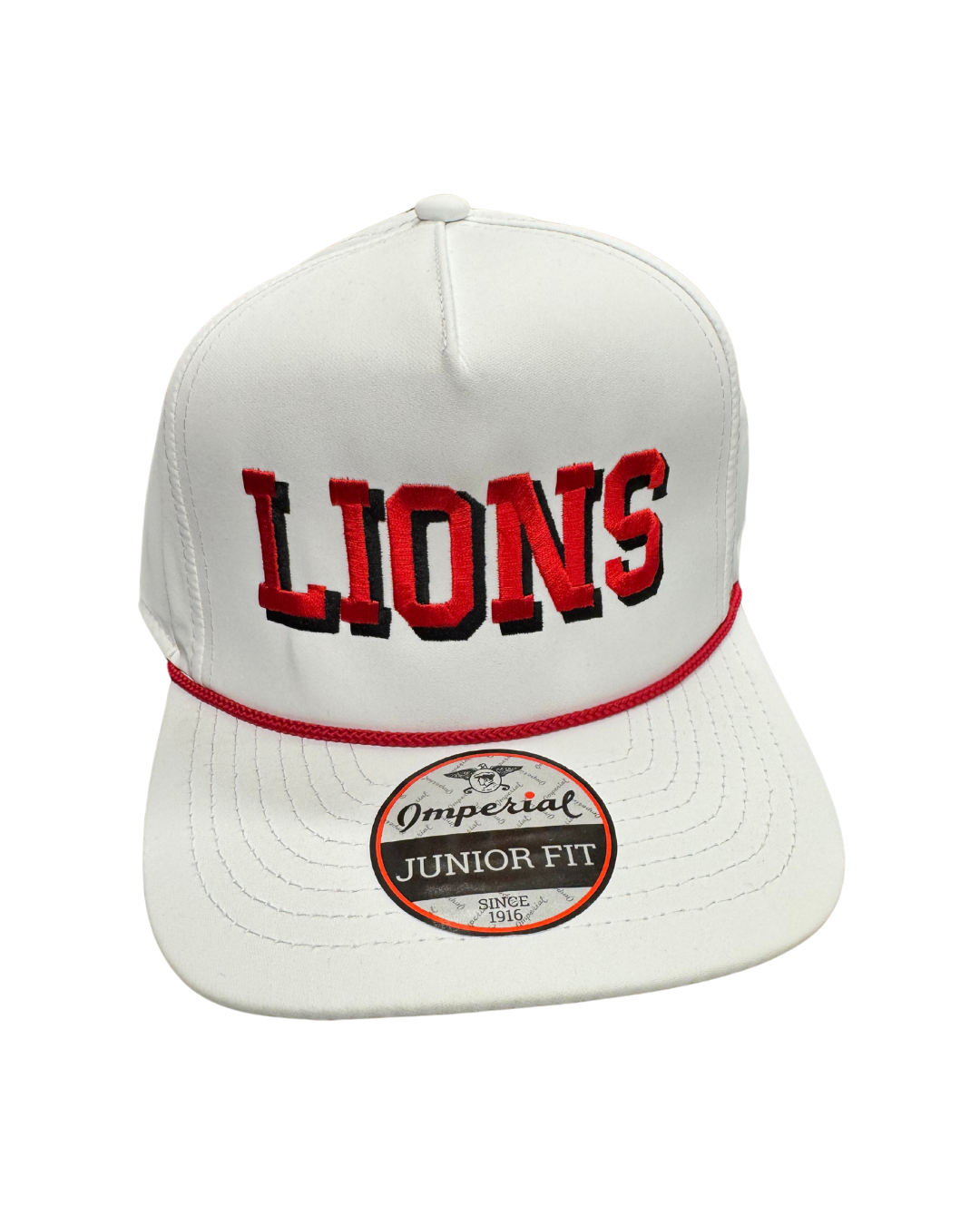 Imperial Youth White LIONS Shadow Letter Rope Hat