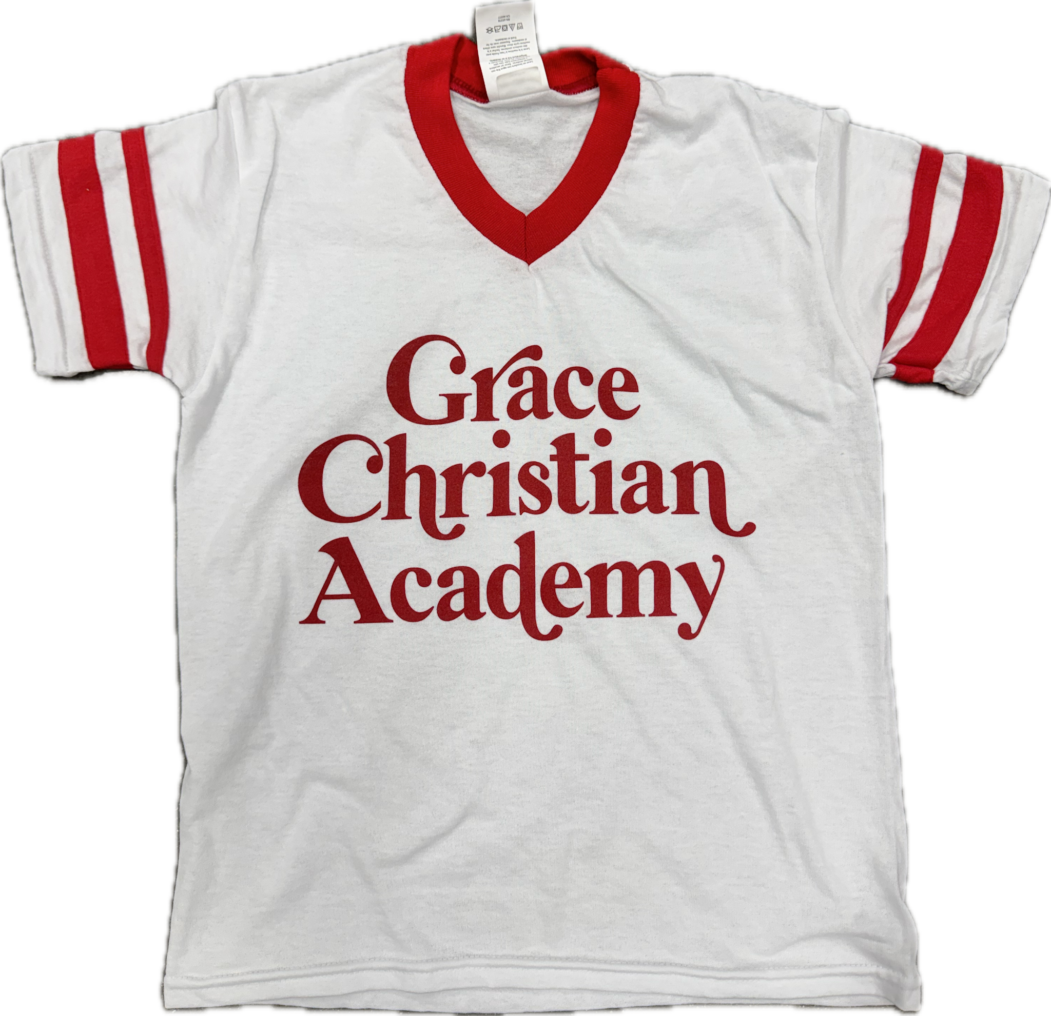 Augusta Sportswear Youth Girl's White Script SS Jersey