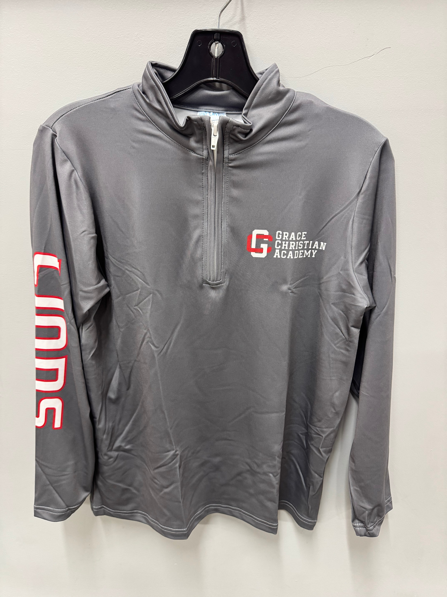 Vive La Fete Boy's LIONS Sleeve Gray Pullover