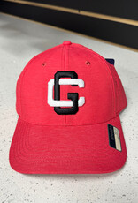 Ahead Adult Heather Red Mid Fit Performance Hat