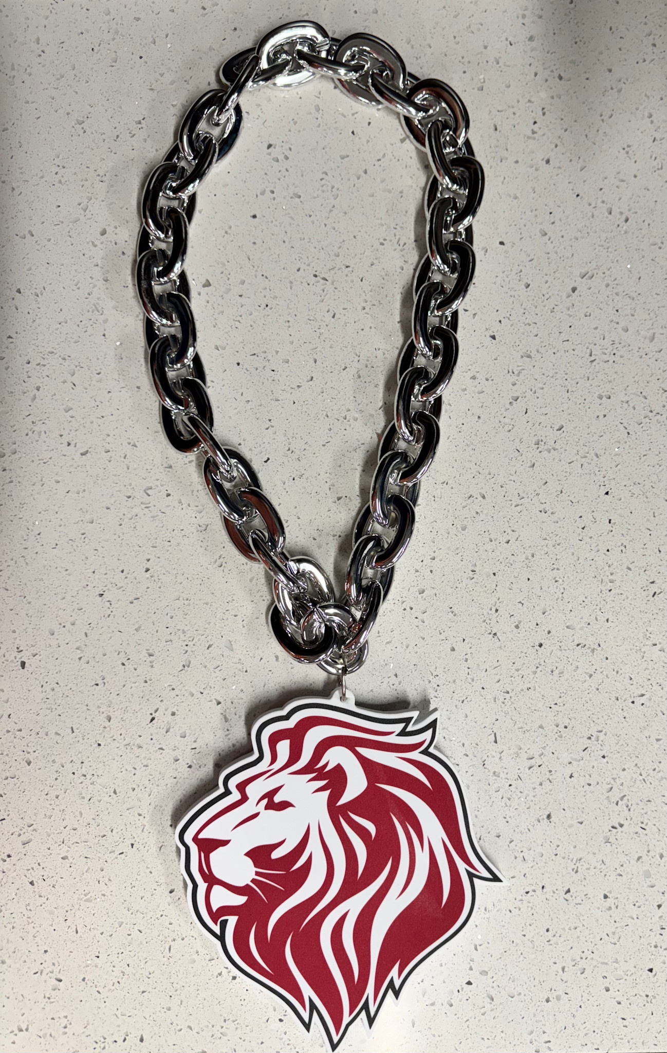 Game Day Lion Oversized Chain Necklaces