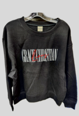 Chicka-D Women's Old School Black Sweatshirt