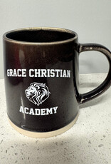 Jardine Black Speckled GCA Lion Mug