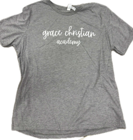 Bella Canvas Women's Gray Triblend SS Tee