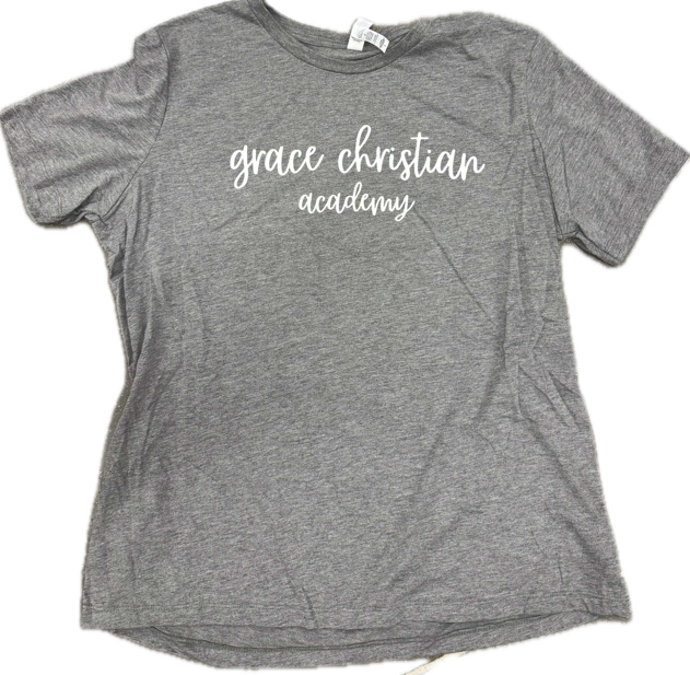 Bella Canvas Women's Gray Triblend SS Tee