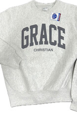 Women's Light Gray Varsity Letter Sweatshirt