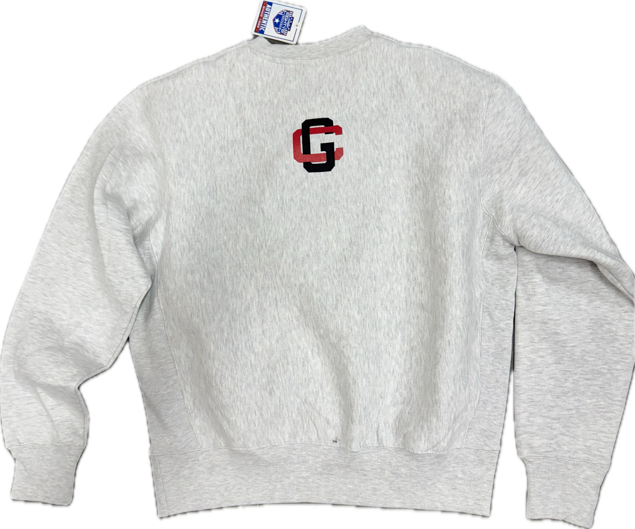 Women's Light Gray Varsity Letter Sweatshirt