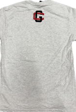 Gildan Unisex Light Gray Varsity Letter SS Tee