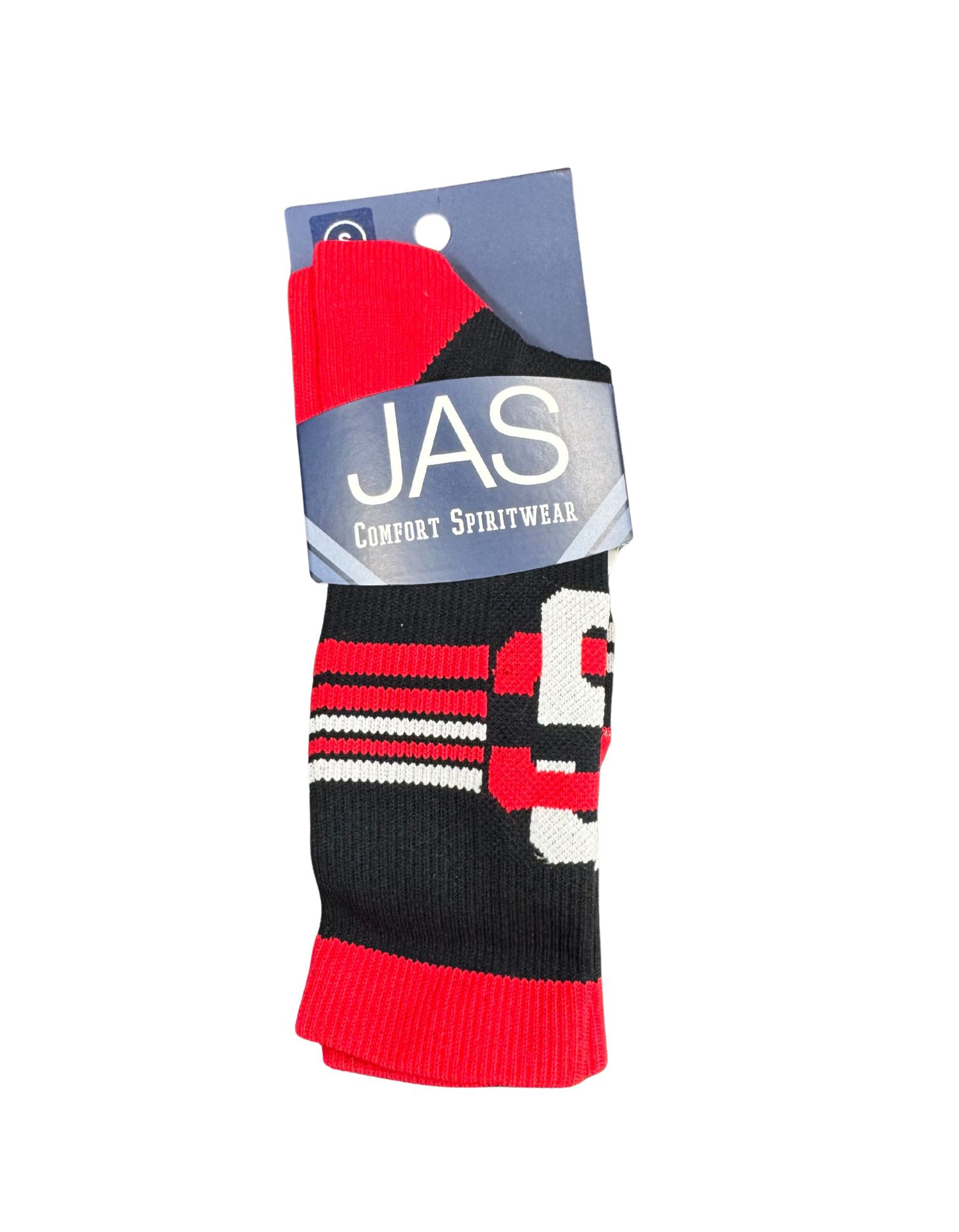 JAS Black Athletic Socks