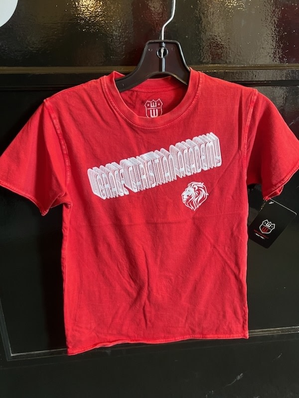Wes & Willy Youth Girl's Red SS Tee
