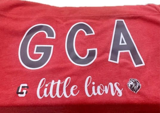 Rabbit Skins Toddler Red GCA Jersey Tee