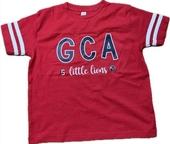 Rabbit Skins Toddler Red GCA Jersey Tee