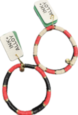 Ink & Alloy Block Sequin Stretch Bracelet