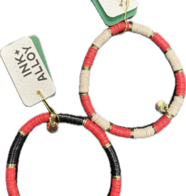 Ink & Alloy Block Sequin Stretch Bracelet
