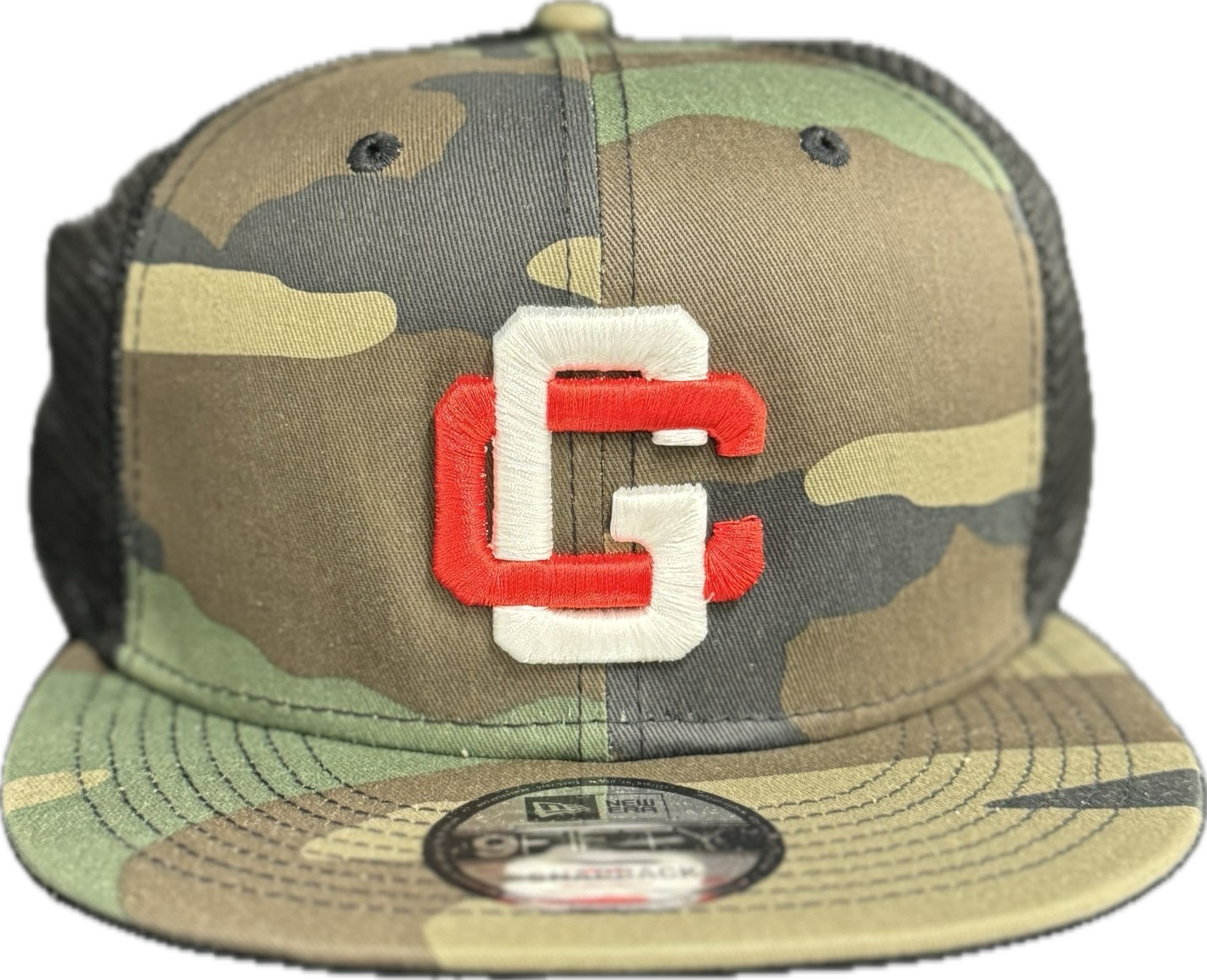 New Era Adult Snapback Camo Trucker Cap