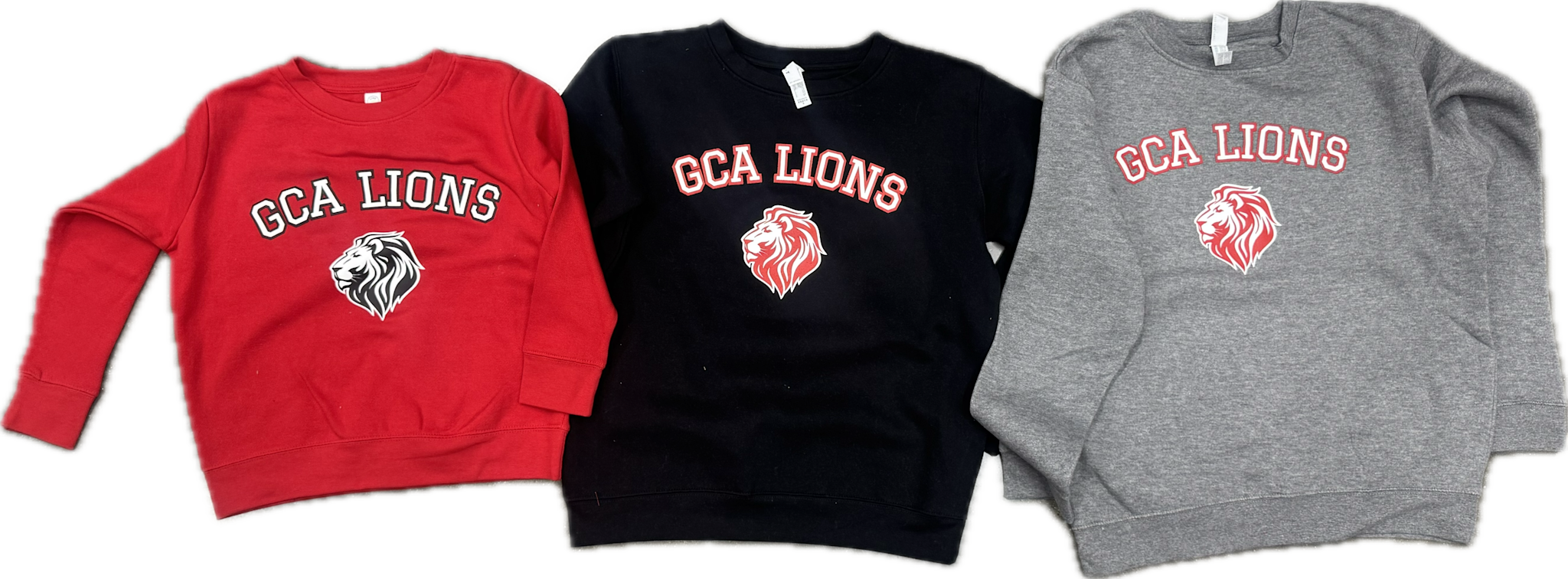 LAT Youth GCA Lions Crew Sweatshirt