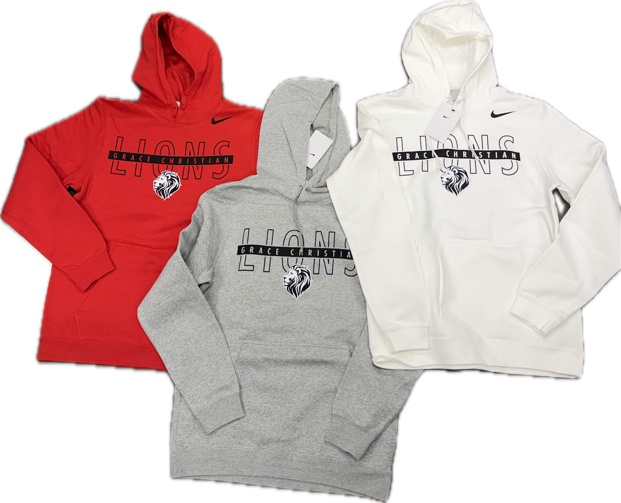 Nike Adult Banner LIONS Club Fleece Hoodie