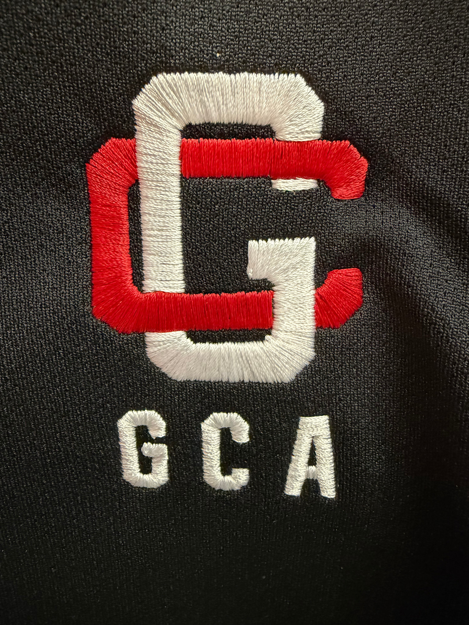 Nike Men's Black GCA GC Logo Polo