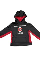 PA Youth Boy's Black/Red Athletic Hoodie