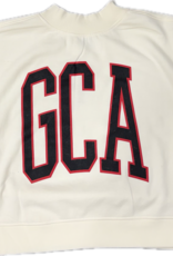 Chicka-D Women's Ivory/Red Striped GCA Sweatshirt