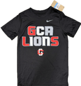 Nike Boy's Black Dri-FIT Multicolor Tee