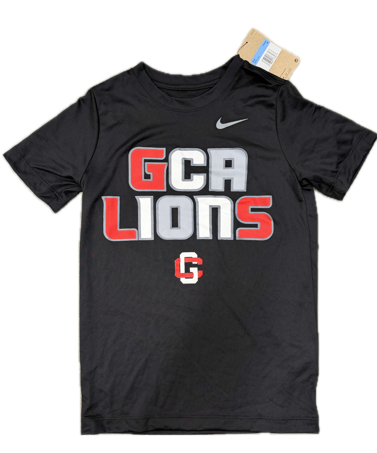 Nike Boy's Black Dri-FIT Multicolor Tee