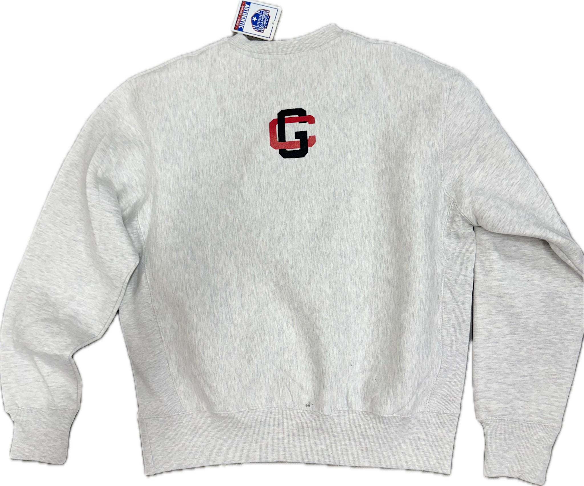 Women's Light Gray Varsity Letter Sweatshirt