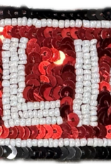 BKLYN LNDN GCA Lions Sequined Purse Strap