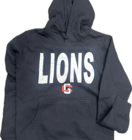 AS Colour Adult Black LIONS Hoodie