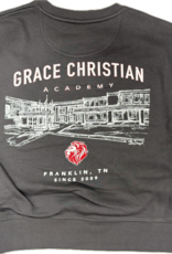 UScape Women's Gray Sketch Crew
