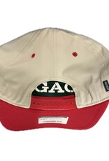 Legacy Adult Sand/Red Cursive Lions Hat