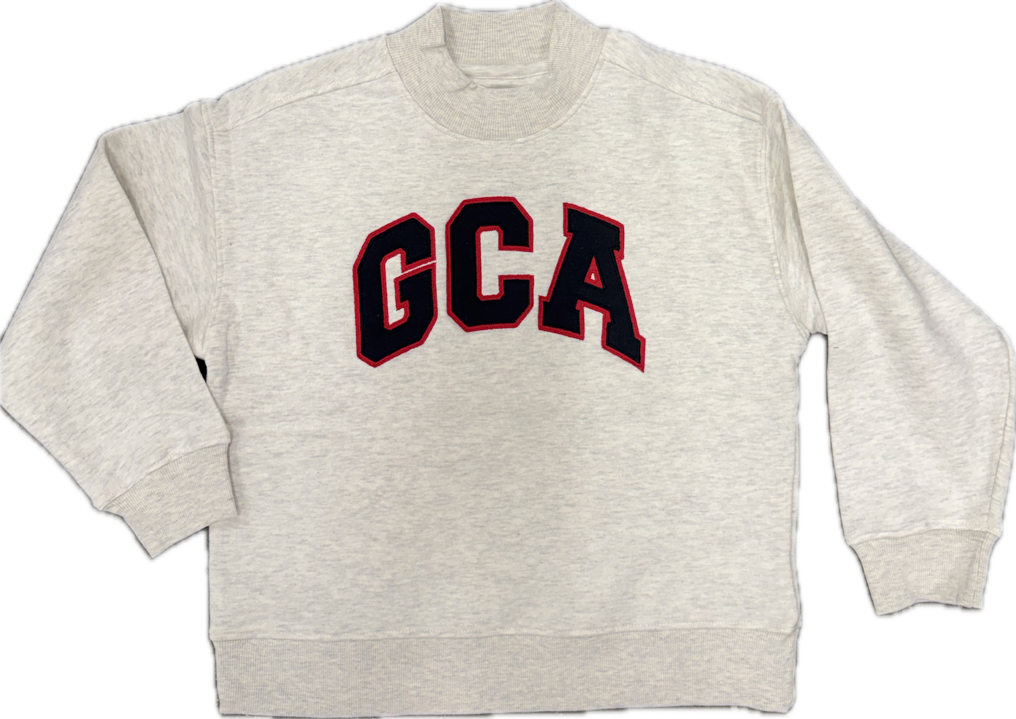 L2 Youth Gray Mock Neck GCA Sweatshirt