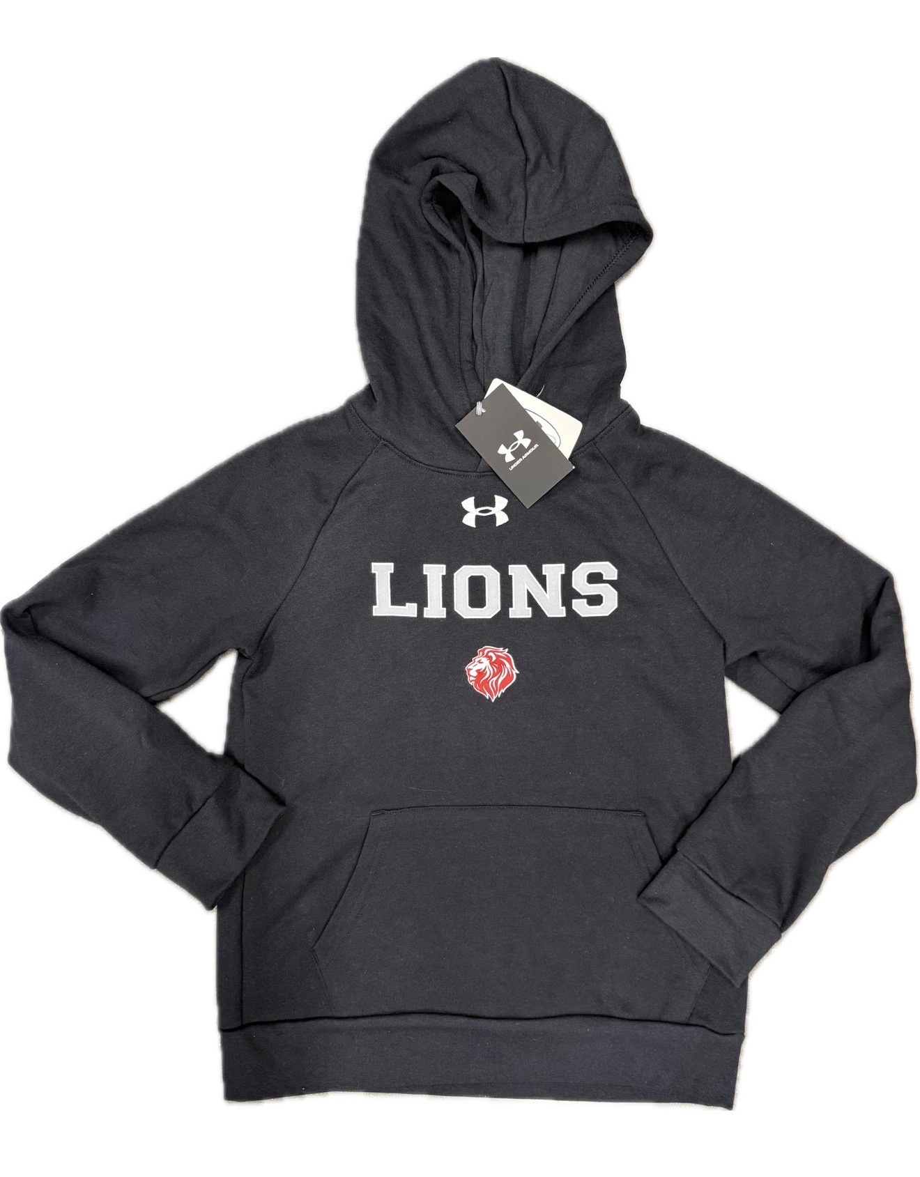 Under Armour Boy Black LIONS Hoodie