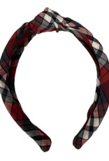 Max & Alice Plaid Knotted Headbands