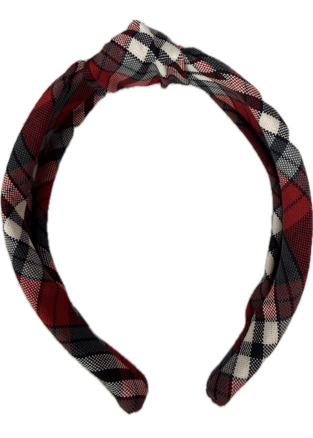 Max & Alice Plaid Knotted Headbands