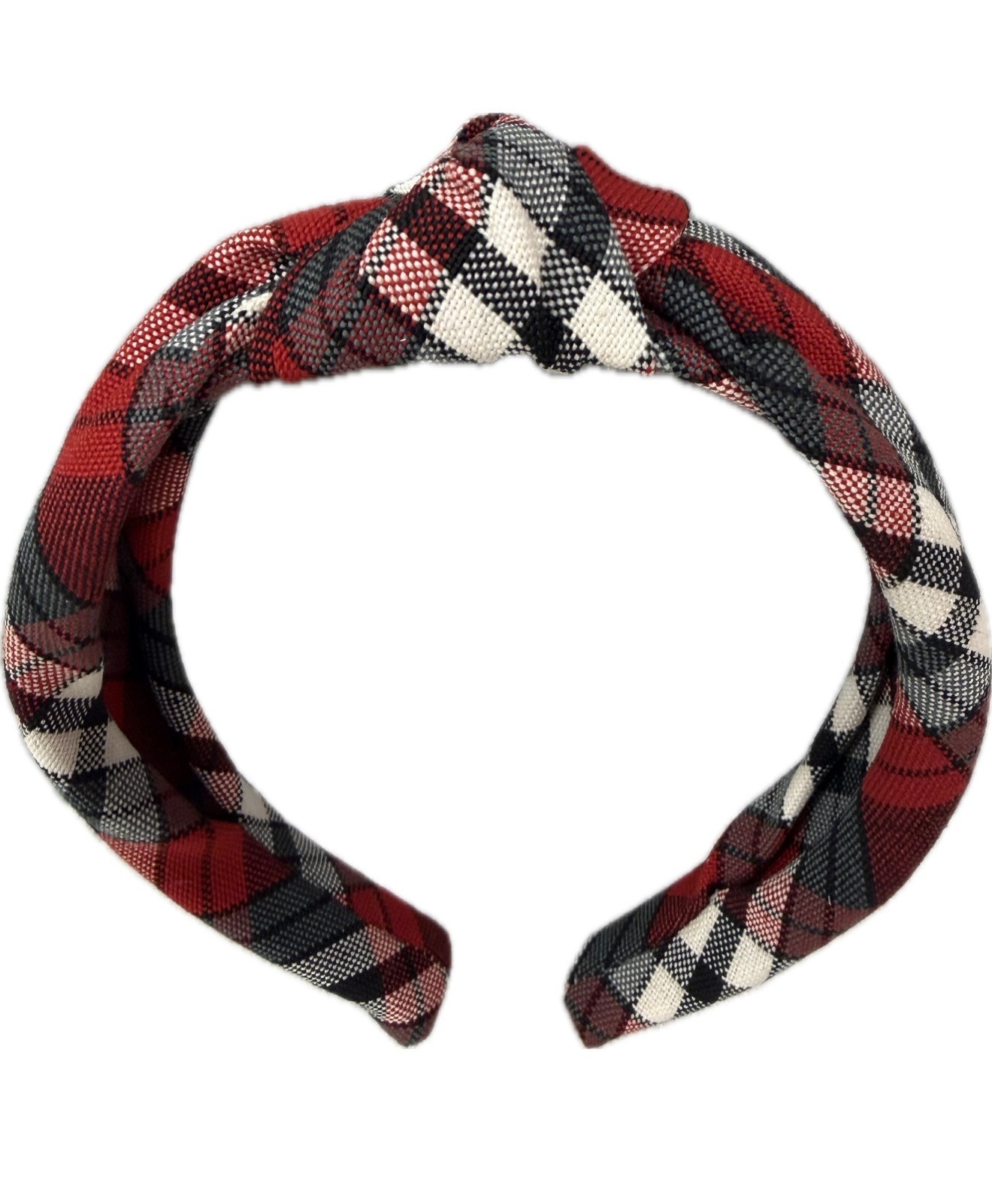 Max & Alice Plaid Knotted Headbands