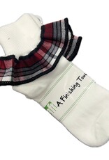 Max & Alice Girl Ruffled Uniform Socks
