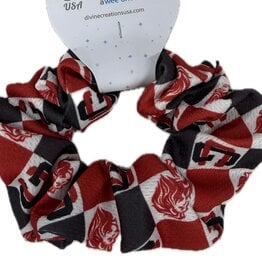 Wee Ones Checkered Scrunchie