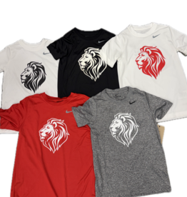 Nike Youth SS Lionhead Dri-fit
