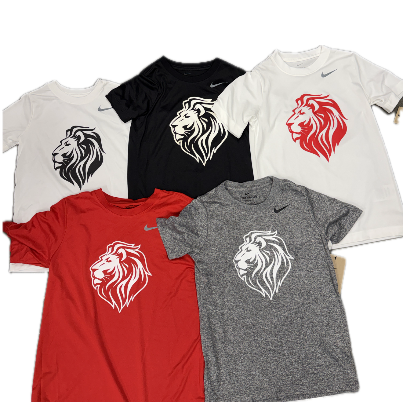 Nike Youth SS Lionhead Dri-fit