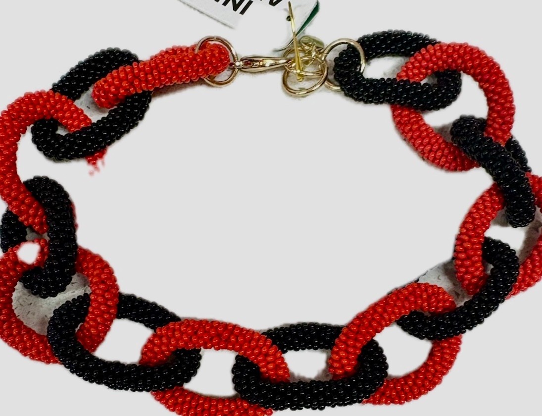 Ink & Alloy Colorblock Chain Link Necklace