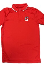 Nike Men's Red GC Logo Collegiate Polo