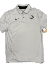 Nike Men's Gray Dri-Fit Lionhead Polo