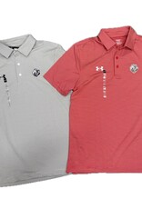 Under Armour Men's Striped Lionhead Polo