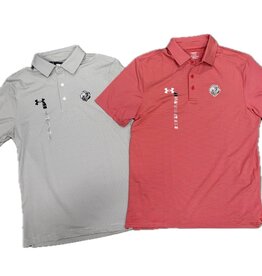 Under Armour Men's Striped Lionhead Polo