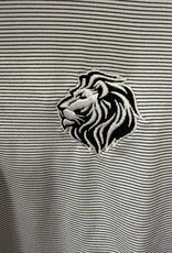 Under Armour Men's Striped Lionhead Polo