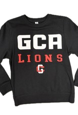 ITC Kid's Black GCA LIONS Crew Sweatshirt