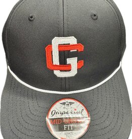 Imperial Men's Black Logo Rope Hat
